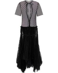 JW Anderson - Jw Anderson Lace Long Dress - Lyst