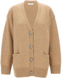 Rabanne - Logo Knöpfe Strickjacke - Lyst