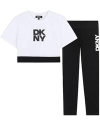DKNY - Completo Tee Shirt + Fus - Lyst