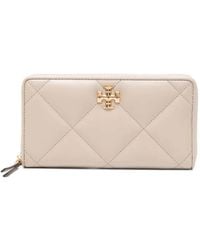 Tory Burch - Kira Gewatteerde Leren Portemonnee - Lyst