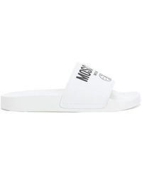 Moschino - Sandalen Wit - Lyst