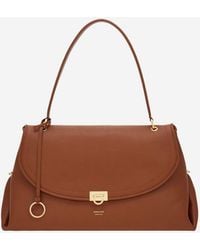 Ferragamo - Leather Shoulder Bag Calf - Lyst