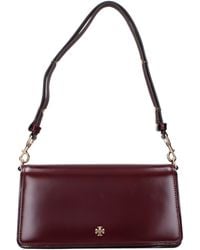 Tory Burch - Emerson Femminiles Borse A Spalla Lucide Rosso/Borgogna - Lyst