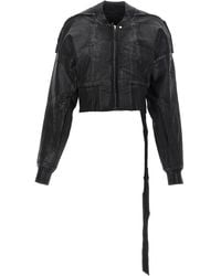 Rick Owens - 'Flight' Bomber Jacket - Lyst