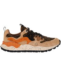 Flower Mountain - Yamano 3 Sneakers In Suede And Technical Fabric - Lyst