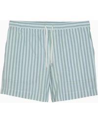 Maison Kitsuné - Striped Shorts - Lyst