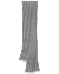 Brunello Cucinelli - Geribbelde Sjaal - Lyst