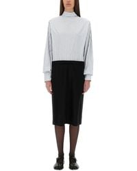 Maison Margiela - Inverted Striped Dress-Shirt - Lyst