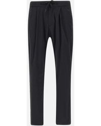 Herno - Tech Fabric Pants - Lyst