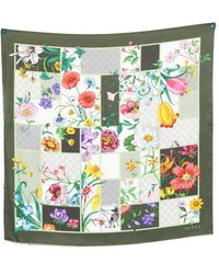 Gucci - Printed Silk Foulard - Lyst