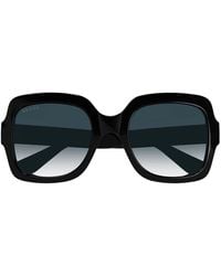 Gucci - Oversized Vierkante Zonnebril - Lyst