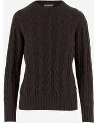 Oliver Lattughi - Cable-Knit Cashmere Sweater - Lyst