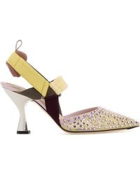 Fendi - Slingback Pumps - Lyst