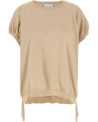 Nude - Knitted T Shirt - Lyst