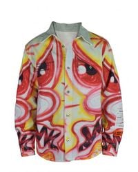 Heron Preston - Multicolored Denim Jacket - Lyst