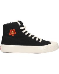 KENZO - Sneakers Mujer tela negra - Lyst