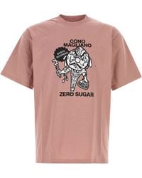 Magliano - Dark Cotton T Shirt - Lyst