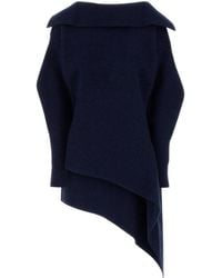 Givenchy - High-Neck Slashed Knit Dress - Lyst