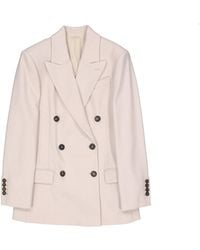 Brunello Cucinelli - Blazer Jacket - Lyst
