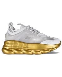 Versace - Chain Reaction Nylon Sneakers - Lyst