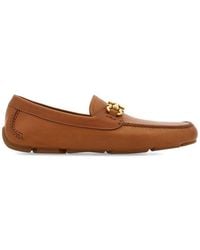 Ferragamo - Leather Driver Shoes - Lyst