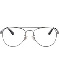 Bottega Veneta - Ruthenium-Ruthenium-Transparent Metal Glasses - Lyst