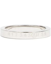 MM6 by Maison Margiela - Numeric Ring With Engraving - Lyst