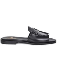 Sebago - Sandalen "dan Slide" Gemaakt Van Leer. - Lyst