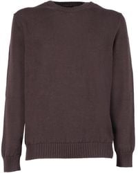 SLOWEAR ZANONE - Crew Neck Sweater Linen Cotton Crewneck - Lyst