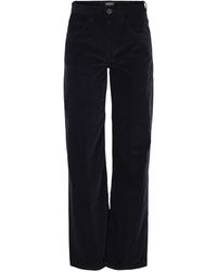 Dondup - Jacklyn Corduroy Broek Met Wijde Pijpen - Lyst