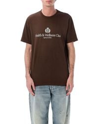 Sporty & Rich - Sportieve En Rijke T-shirts En Polo's Bruin - Lyst