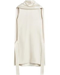 TOTEME - Cocoon Scarf Dress Ecru - Lyst