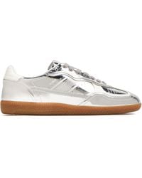 Alohas - Tb.490 Rife Shimmer Cream Leather Sneakers - Lyst