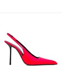 Saint Laurent - Kiss 105 Slingback Pumps - Lyst