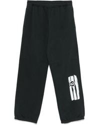MM6 by Maison Margiela - Logo Cotton Sweatpants - Lyst