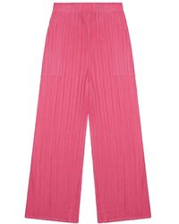 Pleats Please Issey Miyake - Palazzo Trousers - Lyst