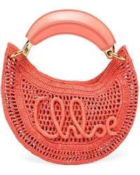 Chloé - Summer Banana Rafia Mini Hobo Bag - Lyst