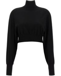 Sportmax - Pull à col roulé «Ululato» - Lyst