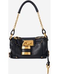 Chloé - Tassen ,Zwart ,Katoen Paddington Schoudertas - Lyst