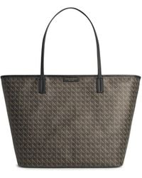 Tory Burch - 'ever Ready' Grote Boodschappentas In Zwarte Stof - Lyst