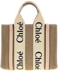 Chloé - Chloé `` Woody '' petit sac à main - Lyst
