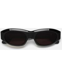 Retrosuperfuture - Cinema Black 3 Q2 Schwarz/Schwarze Unisex-Sonnenbrille - Lyst