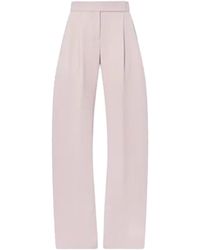 The Attico - Los pantalones de lana de lana Attico - Lyst