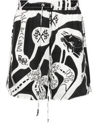 Rhude - ' Strada Bermuda Shorts - Lyst