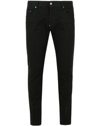 DSquared² - 'skater' jeans de algodón negro - Lyst