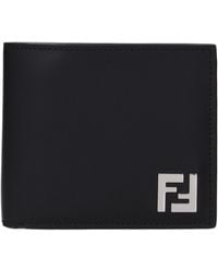 Fendi - Leather Bifold Wallet - Lyst
