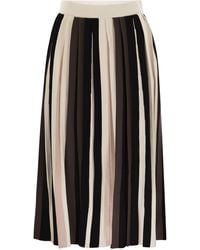 Weekend by Maxmara - Fin de semana Max Mara Pleiadi Falda viscosa plisada - Lyst