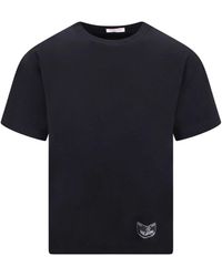 Valentino - Cotton Logo T -Shirt - Lyst