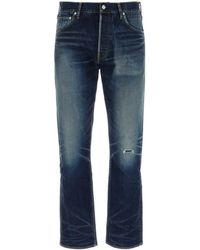 Visvim - Dark Denim Jeans - Lyst