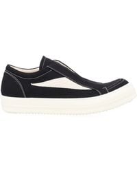 Rick Owens - Cotton Calfleather Sneaker - Lyst